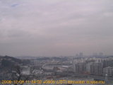 展望カメラtotsucam映像: 戸塚駅周辺から東戸塚方面を望む 2008-12-09(火) culm