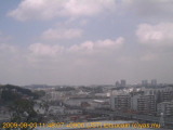 展望カメラtotsucam映像: 戸塚駅周辺から東戸塚方面を望む 2009-08-03(月) culm