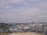 展望カメラtotsucam映像: 戸塚駅周辺から東戸塚方面を望む 2009-08-21(金) culm