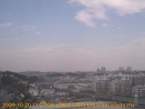 展望カメラtotsucam映像: 戸塚駅周辺から東戸塚方面を望む 2009-10-20(火) culm