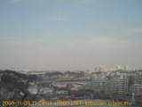 展望カメラtotsucam映像: 戸塚駅周辺から東戸塚方面を望む 2009-11-09(月) culm