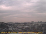 展望カメラtotsucam映像: 戸塚駅周辺から東戸塚方面を望む 2009-12-14(月) culm