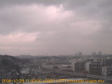 展望カメラtotsucam映像: 戸塚駅周辺から東戸塚方面を望む 2009-12-28(月) culm