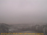 展望カメラtotsucam映像: 戸塚駅周辺から東戸塚方面を望む 2012-02-07(火) culm