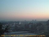 展望カメラtotsucam映像: 戸塚駅周辺から東戸塚方面を望む 2005-11-11(金) dawn