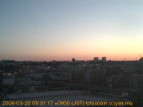 展望カメラtotsucam映像: 戸塚駅周辺から東戸塚方面を望む 2006-03-20(月) dawn