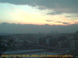 展望カメラtotsucam映像: 戸塚駅周辺から東戸塚方面を望む 2006-07-07(金) dawn