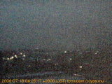展望カメラtotsucam映像: 戸塚駅周辺から東戸塚方面を望む 2006-07-18(火) dawn