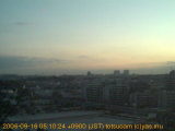 展望カメラtotsucam映像: 戸塚駅周辺から東戸塚方面を望む 2006-09-16(土) dawn