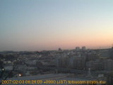 展望カメラtotsucam映像: 戸塚駅周辺から東戸塚方面を望む 2007-02-03(土) dawn