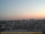 展望カメラtotsucam映像: 戸塚駅周辺から東戸塚方面を望む 2007-02-16(金) dawn