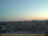 展望カメラtotsucam映像: 戸塚駅周辺から東戸塚方面を望む 2007-02-24(土) dawn