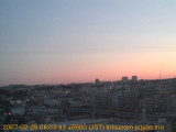 展望カメラtotsucam映像: 戸塚駅周辺から東戸塚方面を望む 2007-02-25(日) dawn