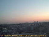 展望カメラtotsucam映像: 戸塚駅周辺から東戸塚方面を望む 2007-02-26(月) dawn