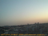 展望カメラtotsucam映像: 戸塚駅周辺から東戸塚方面を望む 2007-03-01(木) dawn