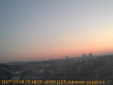 展望カメラtotsucam映像: 戸塚駅周辺から東戸塚方面を望む 2007-03-08(木) dawn