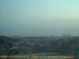 展望カメラtotsucam映像: 戸塚駅周辺から東戸塚方面を望む 2007-03-24(土) dawn