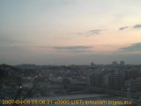 展望カメラtotsucam映像: 戸塚駅周辺から東戸塚方面を望む 2007-04-06(金) dawn