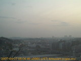 展望カメラtotsucam映像: 戸塚駅周辺から東戸塚方面を望む 2007-04-07(土) dawn