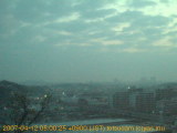 展望カメラtotsucam映像: 戸塚駅周辺から東戸塚方面を望む 2007-04-12(木) dawn