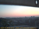展望カメラtotsucam映像: 戸塚駅周辺から東戸塚方面を望む 2007-04-29(日) dawn
