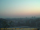 展望カメラtotsucam映像: 戸塚駅周辺から東戸塚方面を望む 2007-04-30(月) dawn