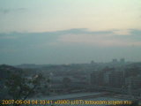 展望カメラtotsucam映像: 戸塚駅周辺から東戸塚方面を望む 2007-05-04(金) dawn