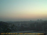 展望カメラtotsucam映像: 戸塚駅周辺から東戸塚方面を望む 2007-05-08(火) dawn