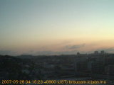 展望カメラtotsucam映像: 戸塚駅周辺から東戸塚方面を望む 2007-05-28(月) dawn