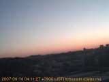 展望カメラtotsucam映像: 戸塚駅周辺から東戸塚方面を望む 2007-06-16(土) dawn
