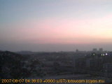 展望カメラtotsucam映像: 戸塚駅周辺から東戸塚方面を望む 2007-08-07(火) dawn