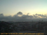 展望カメラtotsucam映像: 戸塚駅周辺から東戸塚方面を望む 2007-08-14(火) dawn