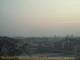 展望カメラtotsucam映像: 戸塚駅周辺から東戸塚方面を望む 2007-08-27(月) dawn
