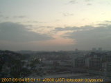 展望カメラtotsucam映像: 戸塚駅周辺から東戸塚方面を望む 2007-09-04(火) dawn