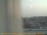 展望カメラtotsucam映像: 戸塚駅周辺から東戸塚方面を望む 2007-09-08(土) dawn