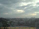 展望カメラtotsucam映像: 戸塚駅周辺から東戸塚方面を望む 2007-10-17(水) dawn