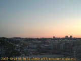 展望カメラtotsucam映像: 戸塚駅周辺から東戸塚方面を望む 2007-10-21(日) dawn