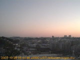 展望カメラtotsucam映像: 戸塚駅周辺から東戸塚方面を望む 2007-10-28(日) dawn
