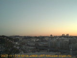 展望カメラtotsucam映像: 戸塚駅周辺から東戸塚方面を望む 2007-11-13(火) dawn