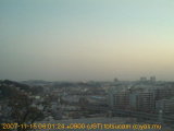 展望カメラtotsucam映像: 戸塚駅周辺から東戸塚方面を望む 2007-11-15(木) dawn