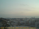 展望カメラtotsucam映像: 戸塚駅周辺から東戸塚方面を望む 2007-11-17(土) dawn