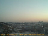展望カメラtotsucam映像: 戸塚駅周辺から東戸塚方面を望む 2007-11-21(水) dawn