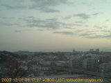展望カメラtotsucam映像: 戸塚駅周辺から東戸塚方面を望む 2007-12-01(土) dawn