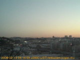 展望カメラtotsucam映像: 戸塚駅周辺から東戸塚方面を望む 2008-02-14(木) dawn