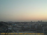 展望カメラtotsucam映像: 戸塚駅周辺から東戸塚方面を望む 2008-02-22(金) dawn