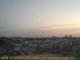 展望カメラtotsucam映像: 戸塚駅周辺から東戸塚方面を望む 2008-02-24(日) dawn