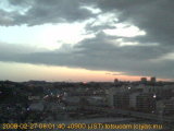 展望カメラtotsucam映像: 戸塚駅周辺から東戸塚方面を望む 2008-02-27(水) dawn