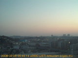 展望カメラtotsucam映像: 戸塚駅周辺から東戸塚方面を望む 2008-03-09(日) dawn
