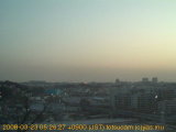 展望カメラtotsucam映像: 戸塚駅周辺から東戸塚方面を望む 2008-03-23(日) dawn