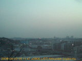 展望カメラtotsucam映像: 戸塚駅周辺から東戸塚方面を望む 2008-04-03(木) dawn